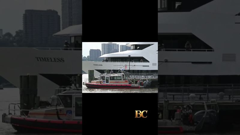 Mega-yacht with 400 passengers crashes into New York City dock, injuring nearly a dozen