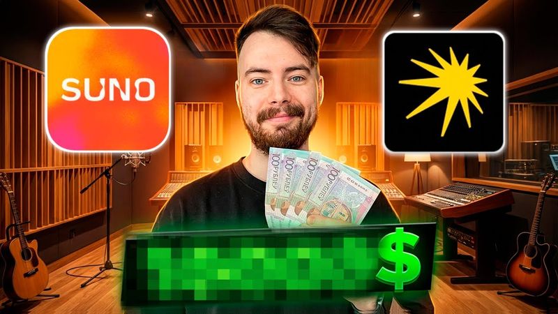 Легкий заработок на ИИ музыке - SUNO