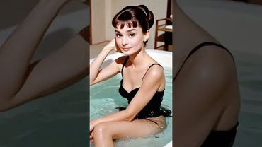 Audrey Hepburn's appearance changes since her debut#morph #film #usa