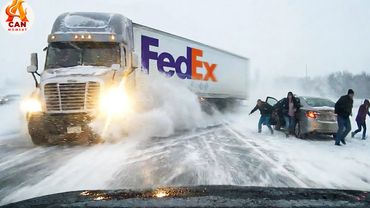 Icy Road Madness Caught on Camera #40