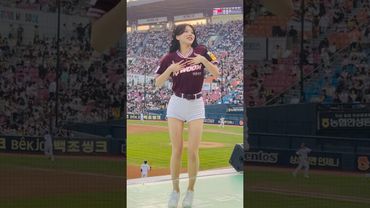 전 직장 KT 지나님 텐션 여전하시네👍#윤지나 #윤지나치어리더#키움히어로즈 #키움히어로즈치어리더