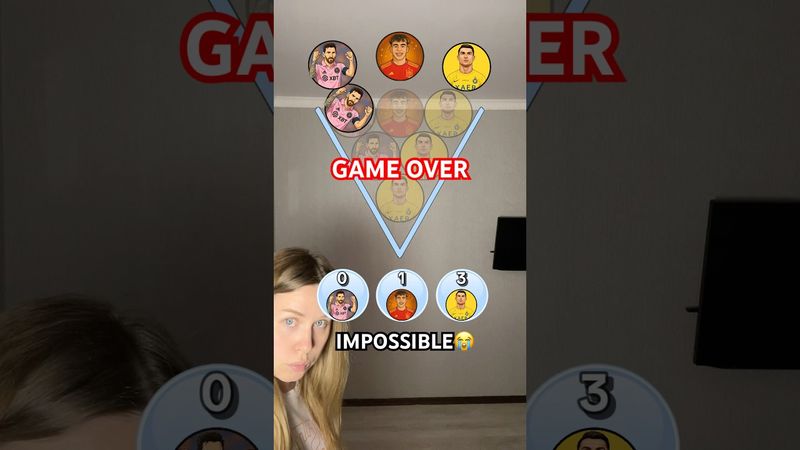 Football Challenge⚽️🏆IMPOSSIBLE😱#shorts