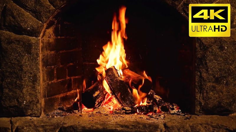 Камин - Настоящее блаженство! 🔥🔥🔥 (4K ULTRA HD - без музыки)