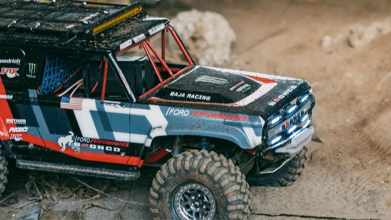 Rc Crawler Traxxas TRX4 BRONCO & Group 4x4 Rc Cars Scale 1/10 Trail