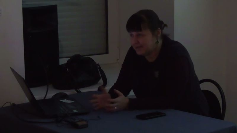 Лекция Анны Пожидаевой в галерее Открытый Клуб