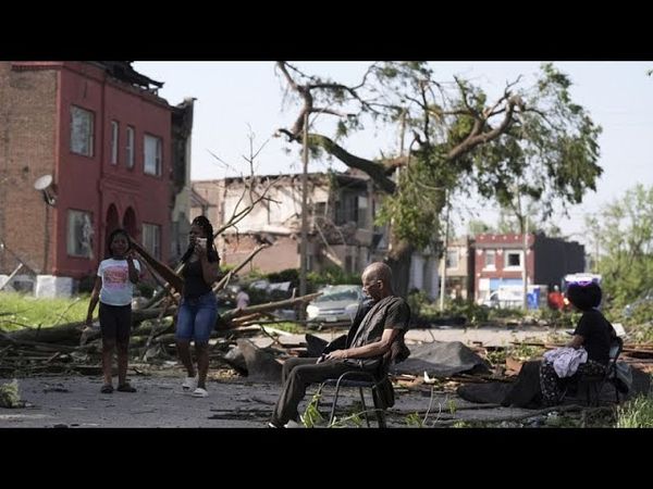 Severe storms kill at least 21 across US Midwest and South with death toll expected to rise
