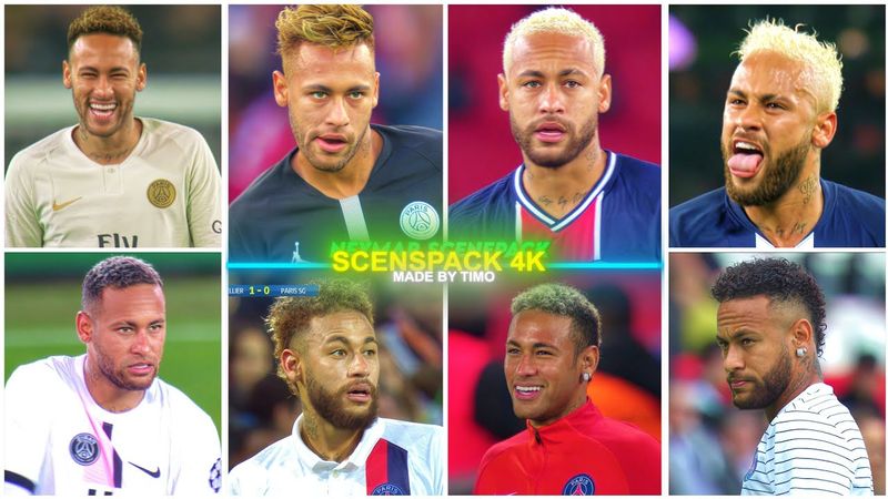 Neymar Jr At Psg Ultimate Scenepack / RARE CLIPS ● SCENEPACK 4K ( Only TOPAZ No CC Ae ) #part3