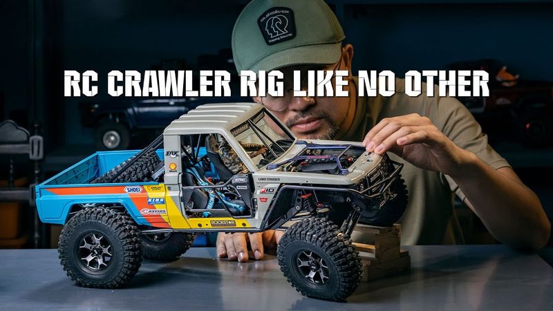 RC Crawler Rig Like No Other – Killerbody LC70 x SCX10 III Full Custom Build!