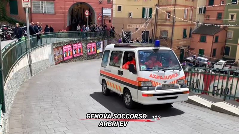 [VERY RARE - PNEUMATICA] 3-723 Volontari del Soccorso Ruta in Sirena Sagra del Pesce Camogli