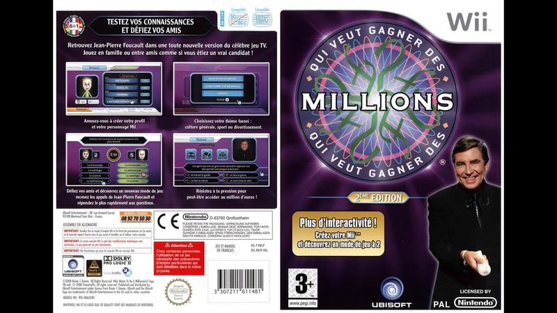 Qui Veut Gagner Des Millions? Nintendo Wii 2ème Edition - Overture