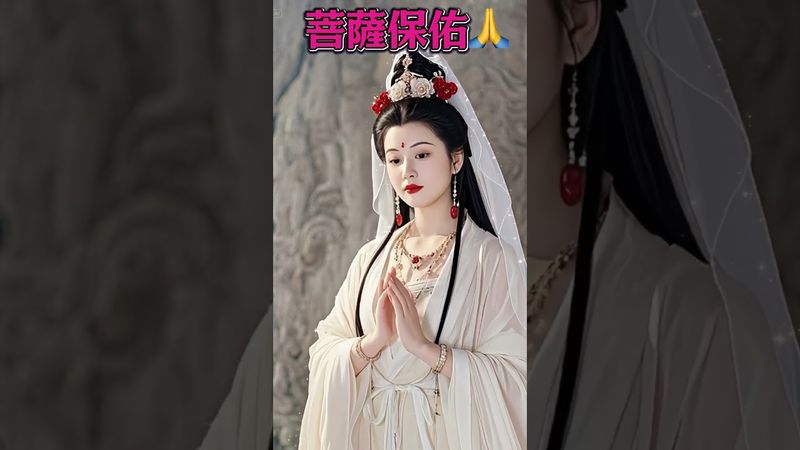 《誠心一念,福氣自來!觀音菩薩保佑你無災無難》 #運勢 #生肖運勢 #玄學 #風水 #命理