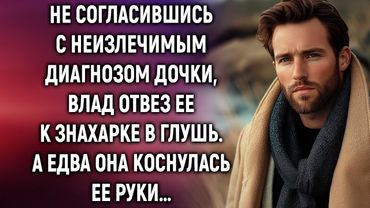 От безысходности Влад отвез дочь к знахарке в глушь. А едва она коснулась ее руки…