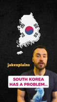 South Korea is in big trouble - they have the lowest birthrate in the...