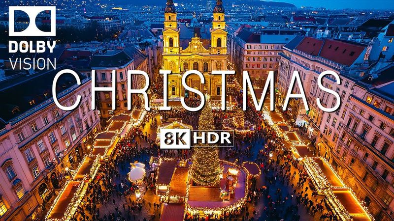 🎄 4K CHRISTMAS SERENITY | Scenic Relaxation with Timeless Holiday Melodies 🎅