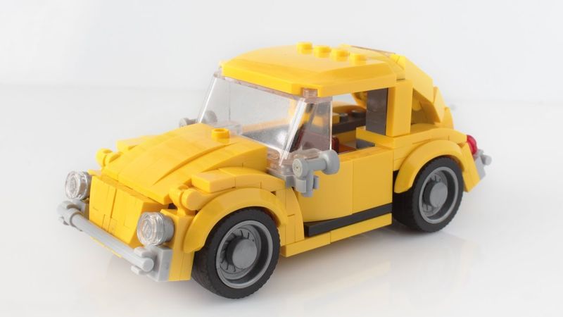 Lego Bumblebee car from Transformers MOC