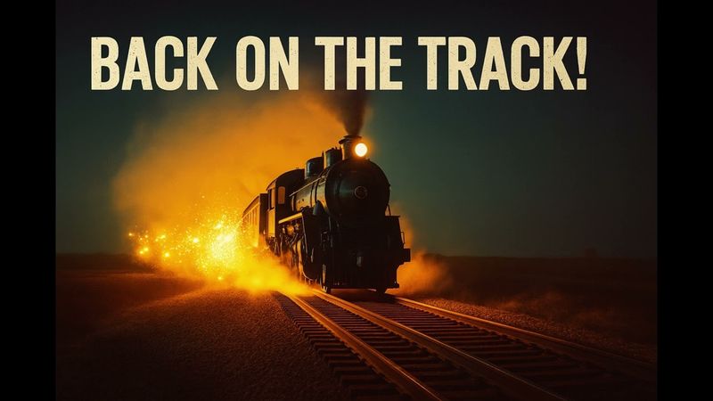 Back On The Track - AI Blues Rock & Hard Rock Anthem