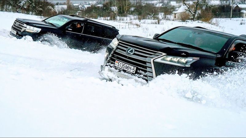 Вот что МОЖЕТ LEXUS LX против TOYOTA LC 200 , PRADO 150 , FJ CRUISER , PRADO 120