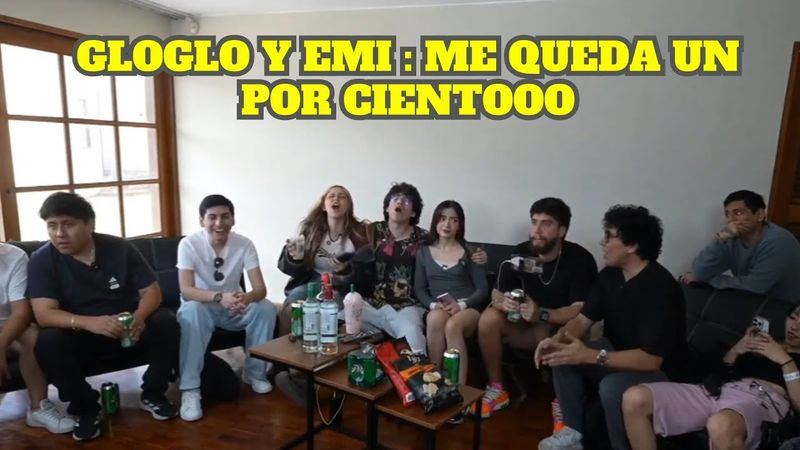 GLOGLO Y EMI CANTANDO UN X100TO