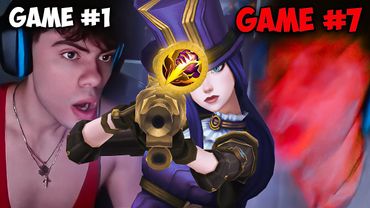 I tried winning with CAITLYN JUNGLE in EMERALD... - JUNGLE A-Z #9