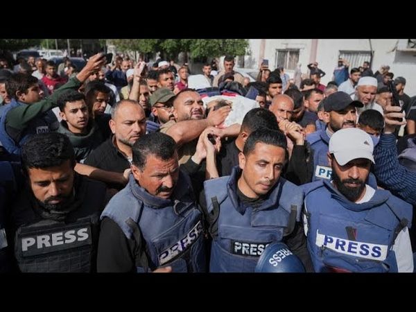 Three journalists killed in Israeli strikes on a hospital in Gaza