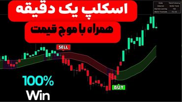 استراتژی اسکلپ یک دقیقه همراه با تست در لایو بازار (استراتژی شماره 59)