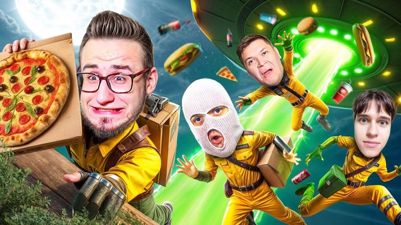 ДОСТАВКА ЕДЫ В АПОКАЛИПСИС! ПРИШЕЛЬЦЫ УНИЧТОЖАТ ПЛАНЕТУ если МЫ НЕ УСПЕЕМ...