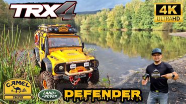 RC Traxxas TRX4 Defender camel trophy scale 1/10