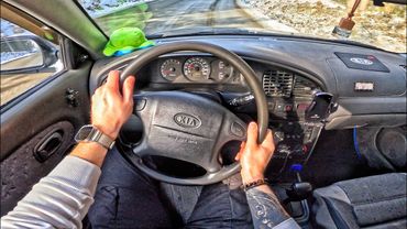 2007 KIA Spectra 1.6 AT - POV TEST DRIVE