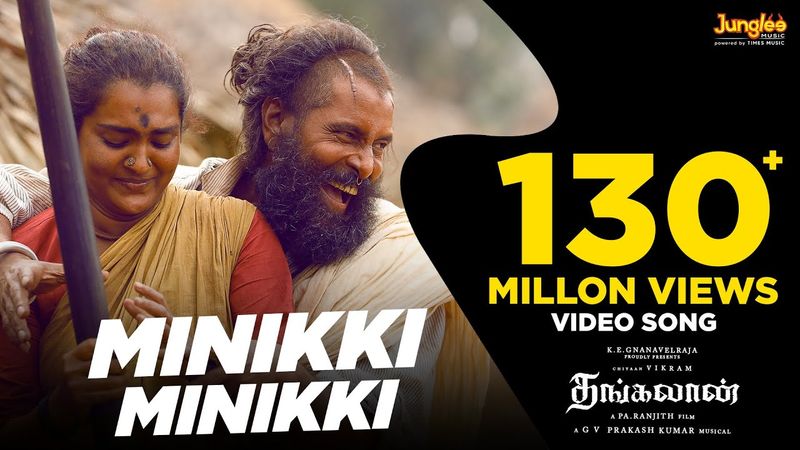 Minikki Minikki - Video Song (Tamil) | Thangalaan | Chiyaan Vikram | Pa Ranjith | GV Prakash Kumar