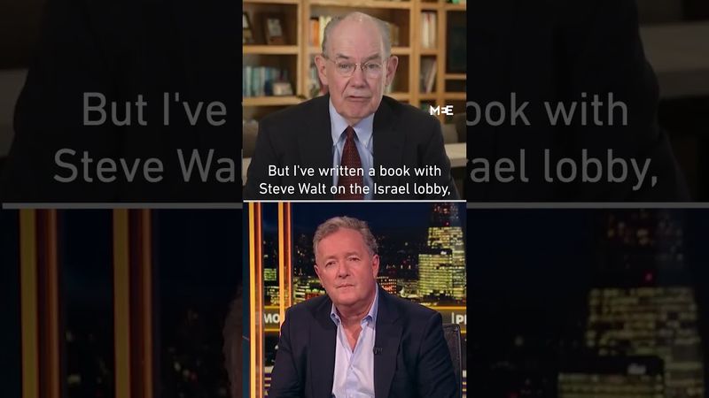 John Mearsheimer says Israel ‘deeply committed’ to ethnic cleansing of Palestine