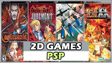 TOP 40 BEST 2D PSP GAMES