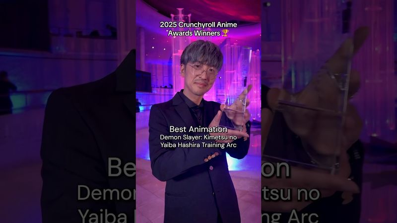 Congratulations again to all the #AnimeAwards winners 👏🏆