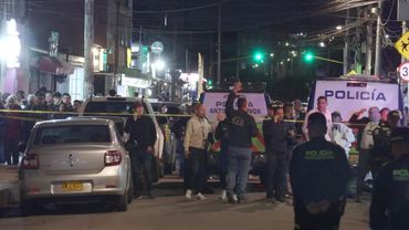 Police at scene after Colombian presidential candidate shot and wounded | AFP