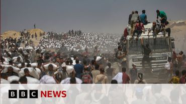 Israel begins 10-hour pause in military activity in Gaza | BBC News