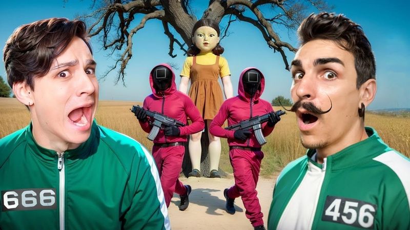 СБЕЖАЛ С МИКХА ДЗЕНОМ ОТ ЗЛОГО КАЛЬМАРА В ИГРЕ КАЛЬМАРА И ТЕПЕРЬ МЫ ХУДОЖНИКИ В РОБЛОКСЕ!