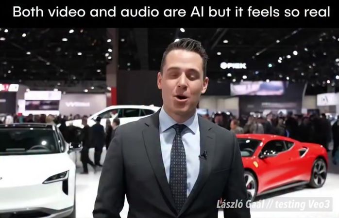 Google’s new AI video model, Veo 3, creates videos and sound from jus...