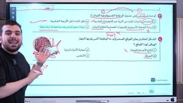 حل كتاب الإمتحان علي الدرس الأول دعامة -مراجعات نهائية
