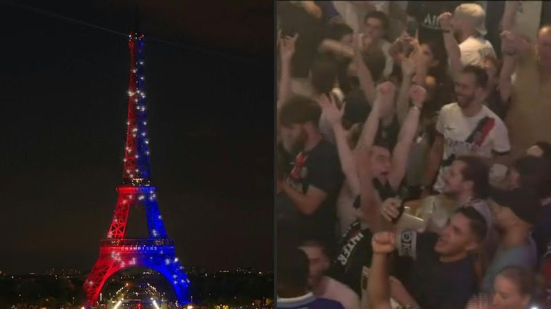 Fans rejoice in French capital as PSG win Champions League | AFP