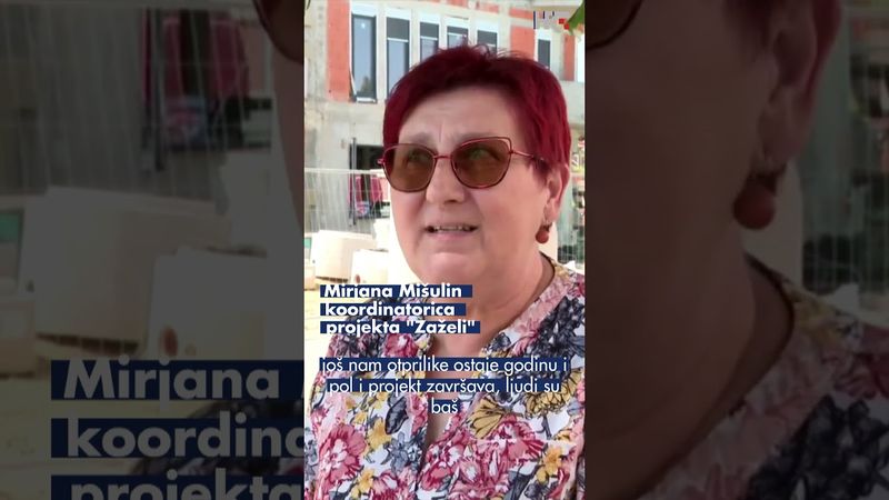 U Đurđevcu se gradi prvi Centar za starije osobe. #RegionalniDnevnik #hrvatska #izgradnja