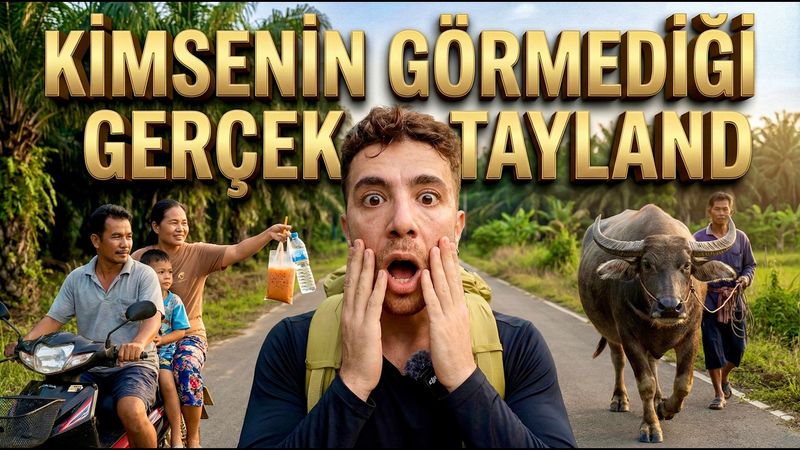Size “GÖSTERİLMEYEN” Tayland | 900 Km Yürüyorum Gün 12 🇹🇭