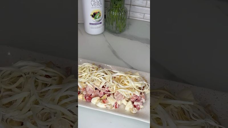 Салат з шампінйонами , прсалат