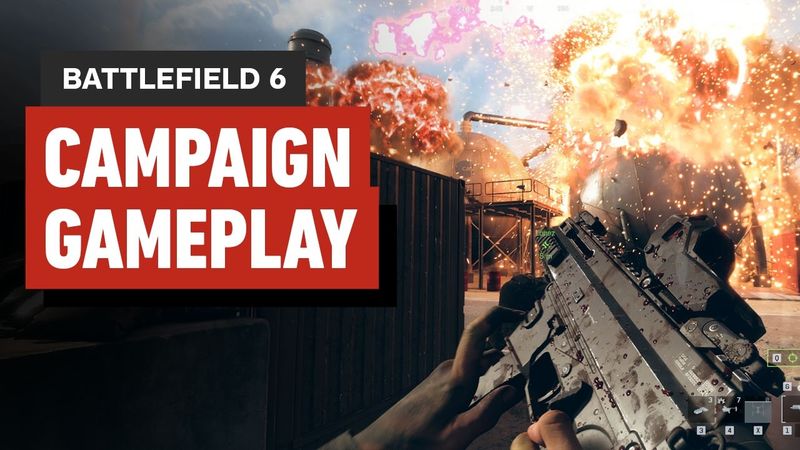Battlefield 6 Campaign: 15 Minutes of Single-Player Gameplay (4K 60FPS)