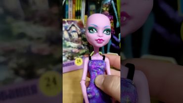 Кукла Monster high, оборотень из серии Сolour me creepy.Раскрась меня страшно. Распаковка и обзор.