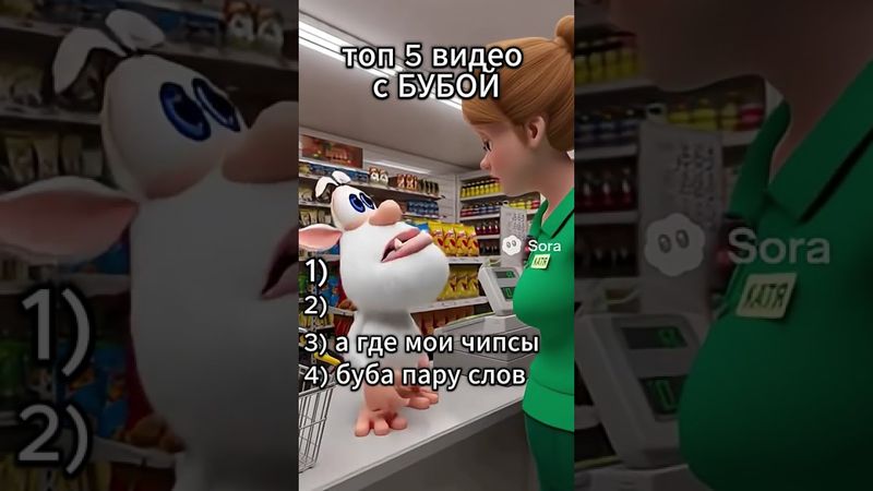 топ 4 буба  #буба #буба #бебибас #бебибас #memes #sora