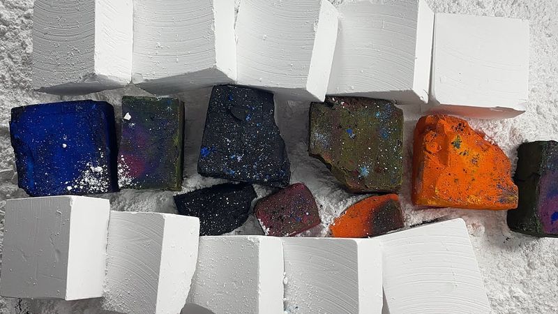 Mushy Soft Crayon Dyed Multi Colours + OK Fresh Chalk💕💕