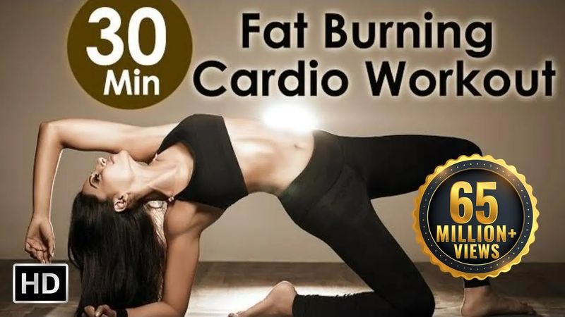 30 Min Fat Burning Cardio Workout - Bipasha Basu Unleash 'Full Routine' - Full Body Workout