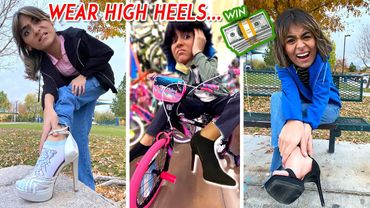 Last to Leave High Heels Challenge | GEM Sisters