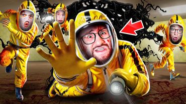 ТЕПЕРЬ НАС 4 В ЗАКУЛИСЬЕ! ЗАСТРЯЛИ на 24 ЧАСА В ЛАБИРИНТЕ С СТРАШНОЙ СУЩНОСТЬЮ! (BACKROOMS SOCIETY)