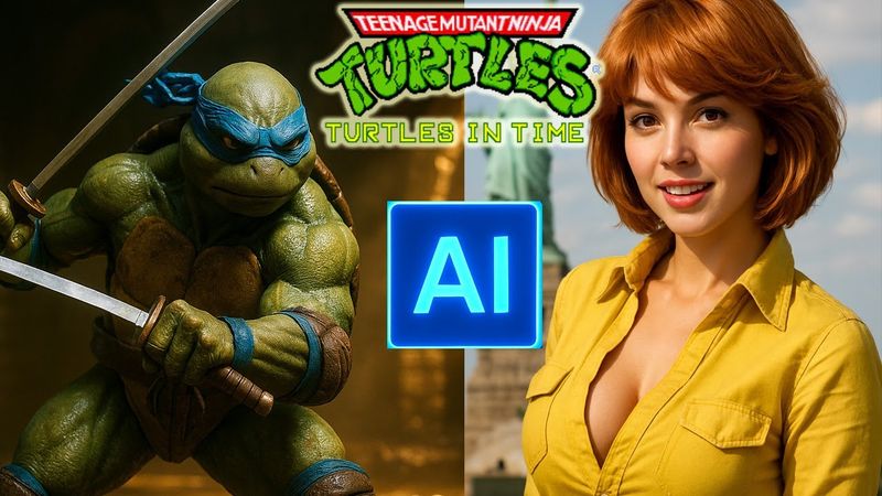 Teenage Mutant Ninja Turtles (Turtles in Time): All Characters Reimagined in Real Life with AI