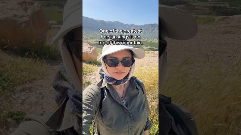 The cave of Shapur #history #iran